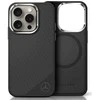 IPHONE 16 PRO Mercedes Silikoninis Tonal Logo Wood Pattern MagSafe (MEHMP16L23SUGDK) dėklas telefonui juodos spalvos