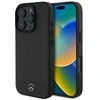 Apple iPhone 16 Pro Max Mercedes Textured And Plain Leather MagSafe (MEHMP16X23RBARK) dėklas telefonui juodos spalvos