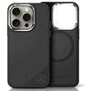 Mercedes MEHMP16X23SUGDK Apple iPhone 16 Pro Max 6.9" dėklas telefonui juodos spalvos Silikoninis Tonal Logo Wood Pattern MagSafe