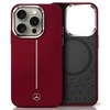 Mercedes MEHMP16X23SUMSR Apple iPhone 16 Pro Max 6.9" Silikoninis dėklas telefonui raudonos spalvos Stripe MagSafe