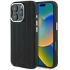 Mercedes MEHMP16X23SUVSK Apple iPhone 16 Pro Max 6.9" dėklas telefonui juodos spalvos Silikoninis Vertical Tonal Stripes MagSafe
