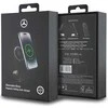Mercedes Foldable Belaidis įkroviklis 2-in-1 MEMFBGSLK 15W juodos spalvos Sidabrinis Star MagSafe