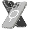 Mercury dėklas MagSafe Jelhard Apple iPhone 15Pro Max 6,7" skaidrus