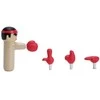 Mini pistolet do masażu 4smarts ACECOOL KungFu Boxer smėlio spalva