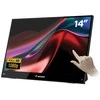 Verbatim PMT-14 Portable 14" Touch Monitorius 14" Full HD 1080P, Juodas