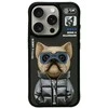 Nimmy dėklas iPhone 15 Pro 6.1" juodos spalvos Cool&amp;Cute 2.0 Dog