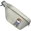 Nimmy krepšys ant rėmo pilkos spalvos Crossbody Glasses Cool Cat