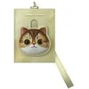 Nimmy portfel na karty dėklas telefonui haki spalvos Big Eyed Pet 2.0 Cat