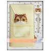Nimmy rinkinys 2in1 užrašų knygelė + rašiklis haki spalvos Big Eyed Pet 2.0 Cat