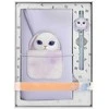 Nimmy rinkinys 2in1 užrašų knygelė + rašiklis violetinės spalvos Big Eyed Pet 2.0 Rabbit
