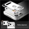 Spigen Optik Pro XL Camera Lens Glass for iPhone 17 Pro - Sidabrinis