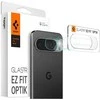 „SPIGEN OPTIK GLAS.TR“ KAMEROS APSAUGINIAI DĖKLAI, 2 VNT., „GOOGLE PIXEL 10 PRO XL“, SKAIDRŪS