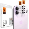 Spigen Glass tR EZ Fit Optik Pro 2 Pack, violetinė - iPhone 17