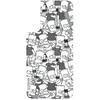 Dėklas Panel Samsung GP-TOU021HOUJW do etuiFrame Cover do Galaxy S22 Simpsons balta/baltas