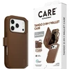 Dėklas Panzer Glass Care by PanzerGlass Tango 2w1 Wallet Case MagSafe do iPhone 18 Pro / 17 Pro ruda