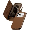Dėklas Panzer Glass Care by PanzerGlass Tango 2w1 Wallet Case MagSafe do iPhone 18 Pro / 17 Pro ruda