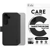 Dėklas Panzer Glass CARE by PanzerGlass Feature Case Tango Du viename piniginė Qi Suderinamas Samsung Galaxy S25, Juodas
