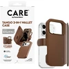 Dėklas Panzer Glass Care by PanzerGlass Tango 2w1 Wallet Case MagSafe do iPhone 18 Pro / 17 Pro ruda