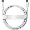 Panzer Glass Kabelis USB PanzerGlass USB-C - USB-C 2 m Baltas (EM86681)