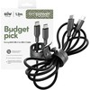 Panzer Glass Kabelis USB PanzerGlass USB-C - USB-C 1.2 m Juodas (EM92155)