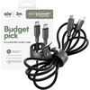 Panzer Glass Kabelis USB PanzerGlass USB-C - USB-C 2 m Juodas (EM94057)
