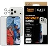 „Panzer Glass CARE by PanzerGlass Flagship Privacy 3in1“ dėklas + privatumo stiklas + lęšis, skirtas „iPhone 17 Pro Max“.