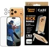 „Panzer Glass CARE by PanzerGlass Feature Kick 3in1“ dėklas + stiklas + objektyvas, skirtas „iPhone 17 Pro Max“