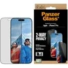 „Panzer Glass“ itin plataus diametro „EasyAligner“ privatumo stiklas, skirtas „iPhone 17 Pro“