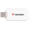 Atmintukas Verbatim Plectra 64GB USB-C, baltas, 30228