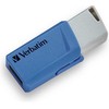 „Verbatim“ USB atmintinė, USB 3.0, 32 GB, „Store N Click“, spalvų derinys, 49308, USB A, su ištraukiama jungtimi. 2 vnt