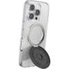 „PopSockets“ aliuminio radialinis „MagSafe“ telefono laikiklis ir stovas, juodas
