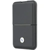Dėklas Portfel BMW Carbon Metal Logos MagSafe antracito