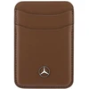 Dėklas Portfel magnetyczny Mercedes Leather camel