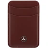 Dėklas Portfel magnetyczny Mercedes Leather raudona