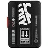 Dėklas Wallet Skinarma Mirage Phaze Magnetic Grip Stand juodos spalvos