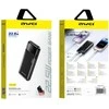 Nešiojamoji baterija Awei PA-90 10000mAh 22.5W PD 2xUSB-C, juoda