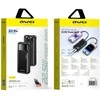 Nešiojamoji baterija Awei PA-93 20000mAh 22.5W PD 2xUSB-C + laidas juodas