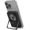 „Skinarma Nexus Nova“ nešiojamoji baterija su magnetiniu stovu, 5000 mAh, 20 W, PD USB-C, MagSafe, juoda