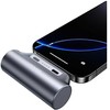 Nešiojama išorinė baterija USAMS PB79 Mini Tail Plug 3000mAh USB-C pilka