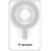 Įkroviklis „Verbatim Charge n Go 10000mAh“ su magnetiniu belaidžiu stovu, TFT ekranu, 2xUSB-C laidu, sidabrinė 32273