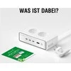 4smarts 6in1 65W GaN baltas ilgintuvas
