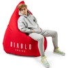 Pufa žaidimams Diablo Chairs raudona