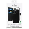 SBS Puro Wallet Detachable MagSafe 2in1 PU Leather with Flap and Wallet Apple iPhone 14 Pro Max – dėklas telefonui juodos spalvos