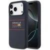 Red Bull Raudona Bull Raudona Bull Silicone Horizontal Centered Logo MagSafe dėklas skirtas Apple iPhone 17 Pro Navy mėlynos spalvos
