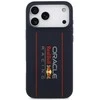Red Bull Raudona Bull Raudona Bull Silicone Vertical Logo MagSafe dėklas skirtas Apple iPhone 17 Pro Max mėlynos spalvos