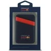 Red Bull Raudona Bull Raudona Bull tinklelio formos „MagSafe“ piniginė, tamsiai mėlyna