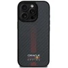 Red Bull Raudona Bull Raudona Bull Carbon Powerbar MagSafe dėklas jūsų Apple iPhone 16 Pro juodos spalvos