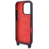 Red Bull Raudona Bull Raudona Bull silikoninis Vertical Logo MagSafe Case + Crossbody Strap for iPhone 16 Pro dėklas telefonui mėlynos spalvos