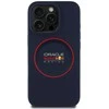 Red Bull Raudona Bull Raudona Bull silikoninis Raudona Ring MagSafe Apple iPhone 16 Pro Max dėklas telefonui mėlynos spalvos