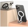 Ring stand Araree A-Ring MagSafe GripTok balta